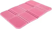 Foldable Seat Pad Camping Cushion Seat Portable Thick Lightweight Outdoor Sitting Pad Mat for Backyard Travel Backpacking, Pink