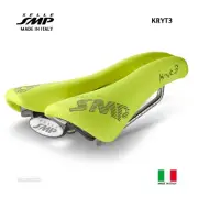NEW Selle SMP KRYT3 Criterum Saddle : YELLOW FLUO - MADE IN iTALY!