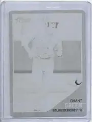 2011 Topps Heritage Minors Grant Green Black Printing Plate.Only in World 1/1