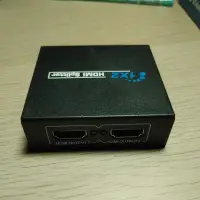 在飛比找蝦皮購物優惠-二手少用 hdmi splitter 一進二出