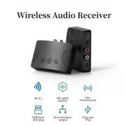 Bluetooth 5.3 Audio Receiver Wireless Audio Adapter Type C With AUX 3.5mm RCA