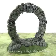 Jungle Shrine ~ GATEWAY stone archway portal Pathfinder D&D 4d Setting miniature