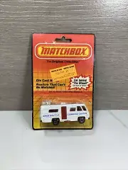 Matchbox Superfast 54 NASA Tracking Vehicle - Red interior & Door - 1983 Carded