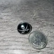 Pirate Collectible Glass Pin