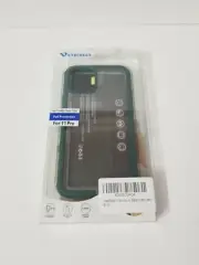 For Apple iPhone 11 Pro Clear Bumper Case+Tempered Glass