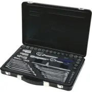 Mechpro Blue Socket Set Metric/SAE 1/4In & 1/2In Drive 60pc