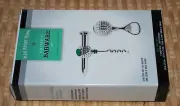 Golfer's Barware Set Corkscrew & Bottle Opener Golf Ball Motif Bar Accessory NIB