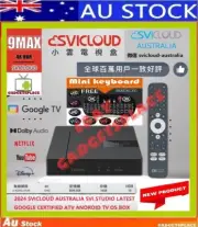 ✅2024 SVICLOUD 9 MAX小雲 小云澳洲9MAX 电视盒机顶盒 Google Certified Android TV Box+KEYBOARD