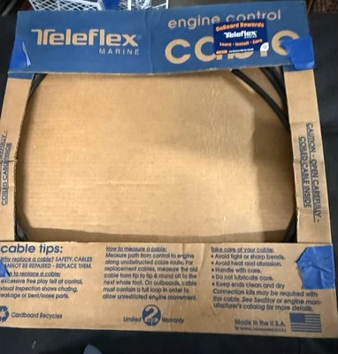 NEW TF Extreme Control Cable CBL ASM 9’ Black,#08282 27295