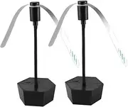 Sarini Fly Fans for Tables, Foldable Mosquito Repellent Fan, Effective Fly Repellent Fan Keeps Flies Away with Soft Wings, Portable Fly Fan for picnics, barbecues, Parties