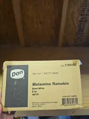 Melamine Ramekin Bone White 2oz