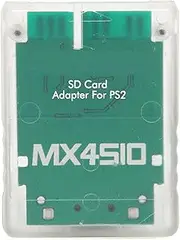Stable MX4SIO SIO2SD Card Adapter for Memory Cards White