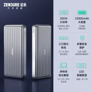 ⚡台灣出貨 Zendure 行動電源 205W 20000mah以上快充 Zendure C4 行動電源 可充筆電
