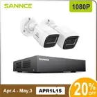 SANNCE 1080P 8CH DVR Security Camera System Home Surveillance Motion Detection