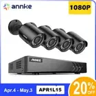 ANNKE 8CH DVR 1080P Security Camera System No HDD Home Outdoor IR Night Vision