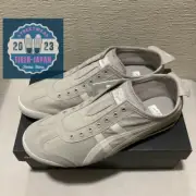 Onitsuka Tiger MEXICO 66 SLIP-ON 1183B603 020 OYSTER GREY WHITE Unisex Shoes