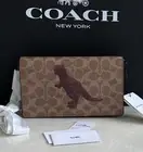 NWT COACH REXY by SUI JIANGUO SIGNATURE CLUTCH CHAIN CALLIE FOLDOVER BAG 73827