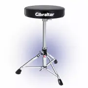 Gibraltar Drum Throne Stool height adjustable memory lock padded seat chrome