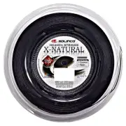 Solinco X-NATURAL 17 1.20mm Tennis Racket String Black 656ft 200m Reel