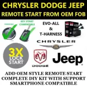 Plug & Play Remote Start fits 2010 DODGE CHALLENGER 3X LOCK