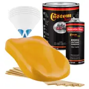 HOT ROD FLATZ Oxide Yellow Gallon Kit URETHANE Flat Auto Car Paint Kit
