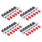 4pcs 50MA DC 30V 6 Pin 6 Position Soldering DPST Push Button Power Switch