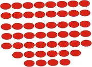 ULTECHNOVO Set of 50 Double-Sided Adhesive Tapes Pads Round Car Accessories for Air Freshener Mounts