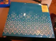 New without tags Scrapbook Scrap Book Photo Album Blue White