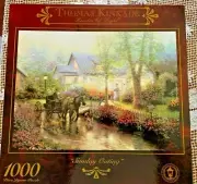 CEACO THOMAS KINKADE SUNDAY OUTING PUZZLE 1000 PC NEW SEALED #3310-16