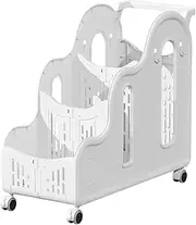 Frediuo Yoga Mat Storage Rack Cart Yoga Mat Holder Weight Stand Dumbbells Organization Multifunction Weight Rack Storage Organizer