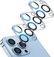 Giftorld [3 Pack Camera Lens Protector for iPhone 14 Pro/14 Pro Max,9H Tempered Glass,Anti-Scratch,Case Friendly,Night Circle,No-Bubble HD Clarity,Full Cover