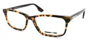 McQ Alexander McQueen MQ0064O 004 Unisex Eyeglasses Frames 54-16-150 Havana