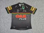 Penrith Panthers 2020 Home Rugby Jersey Mens XL 16 O`Neills NRL Black Koolite