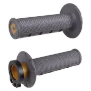 Odi V2 Half Waffle MX Lock-On Grips Graphite 1426010074