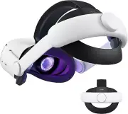 KIWI Design Comfort Head Strap Accessories Compatible with Oculus/Meta Quest 2,