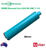 Diamond Core Drill Bit 96mm Concrete Wet Dry Tile Stone Brick Marble 1-1/4 UNC