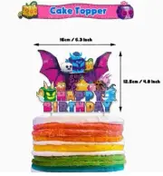 Blox Fruits Cake Toppers Birthday Party Decoration