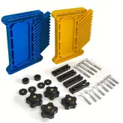 2PCS Universal Featherboards With Miter Slots Reduce Kickback Woodworking Tools for Tables Saws / Router Tables / Band S