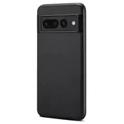 For Google Pixel 7 Pro 5G Case Calf Texture Anti-Scratch PU Leather Phone Back Cover