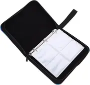 GANAZONO Photocard Organizer Album Card Holder for Game Cards Transparent Inner Pockets Collector Binder for Organization