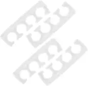 LIFKOME Nail Pair Toe Separators Reusable Silicone Toe Spacers Finger Dividers for Men Women Pedicure