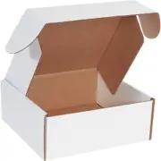 10" X 10" X 4" White Deluxe Literature Mailers (50 Per Bundle)
