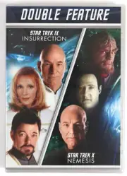 Star Trek IX: Insurrection / Star Trek X: Nemesis DVD Double Feature New Sealed
