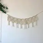Macrame Wall Hanging Tapestry Handmade Woven Tapestry for Backdrop Apartment