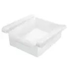 Slide Kitchen Fridge Freezer Space Saver Organizer Storage Rack (White) AU