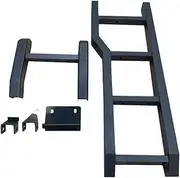 Car Rear Ladder Tail Door Climb Rack Ladder Compatible For Suzuki JIMNY JB64 JB74 JC74 XL JIMNY 2019 2020 2021 2022 2023 2024 Aluminum Part