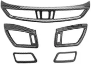 5Pcs/Set Car Console Air Conditioning Outlet Trim Cover for for NIS/san X-Trail T32 Qashqai J11 2014-2020 Air Frame