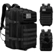 45L Military Tactical Backpack For Men Molle Daypack 3 Day Bug Out Bag Rucksack