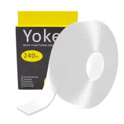 Double-Sided Nano Tape, 20 Feet Long, Heavy Duty, Easy to Remove, No Residue,...