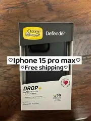 OTTERBOX 77-85484P2 Fitted Case for iPhone 15pro Max Black